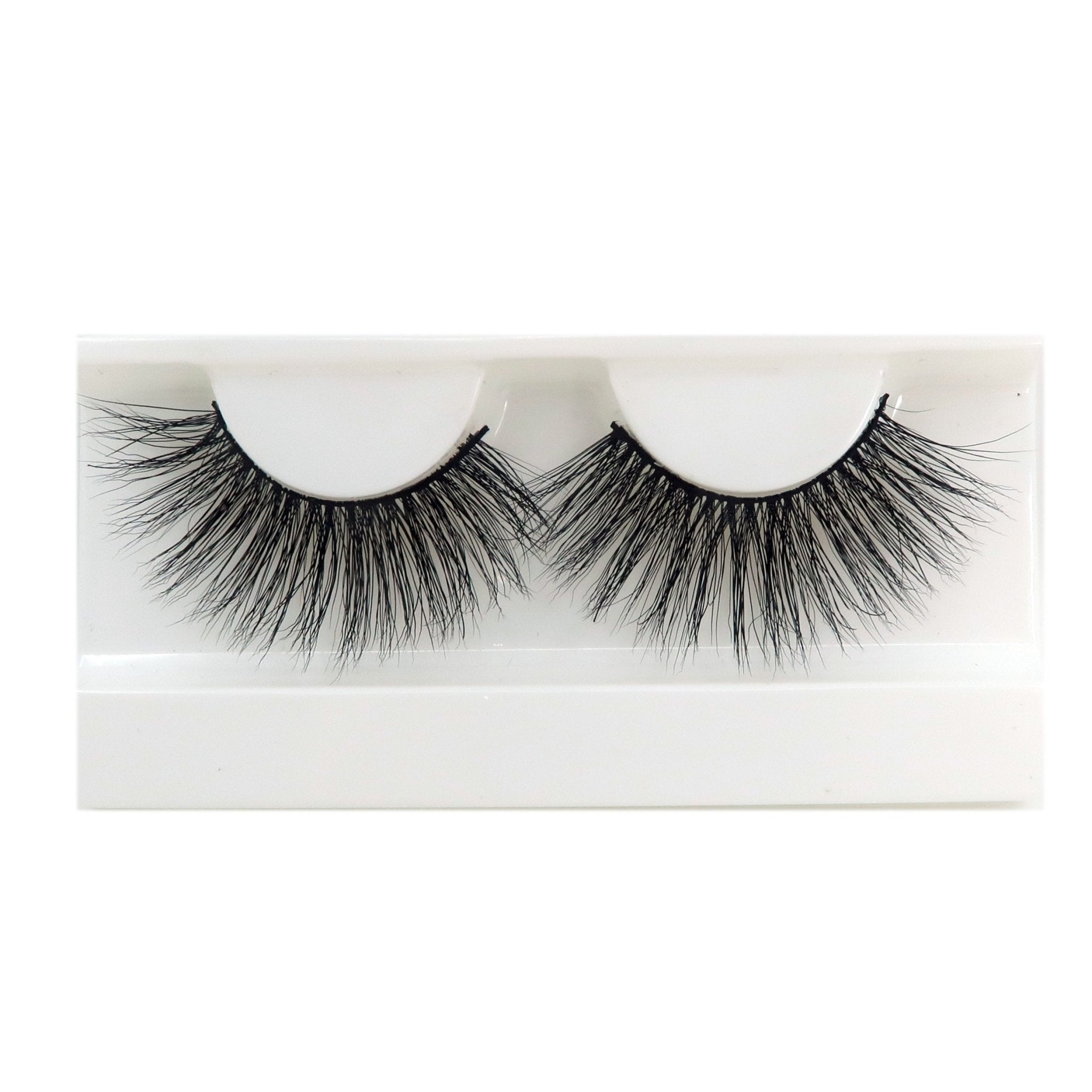 5D Mink Eyelashes 25mm Dramatic Volume Black False Lashes