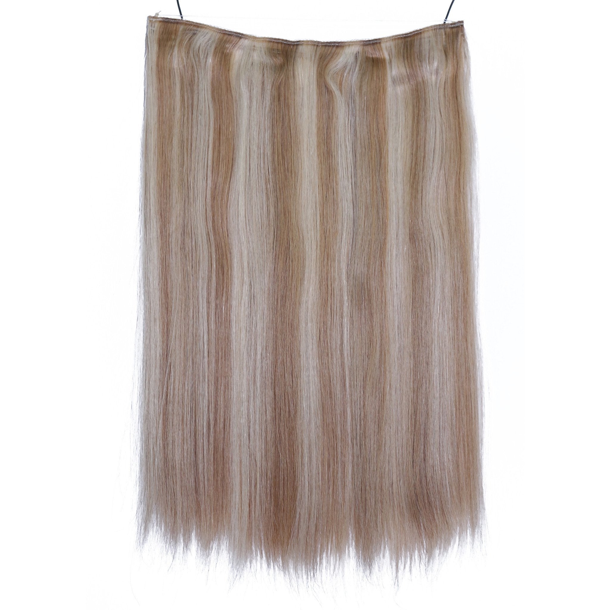 18" Silky Straight Halo Hair Extension with Clip