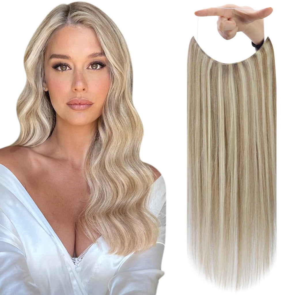 24" Halo Silky Straight Hair Extensions with Clip