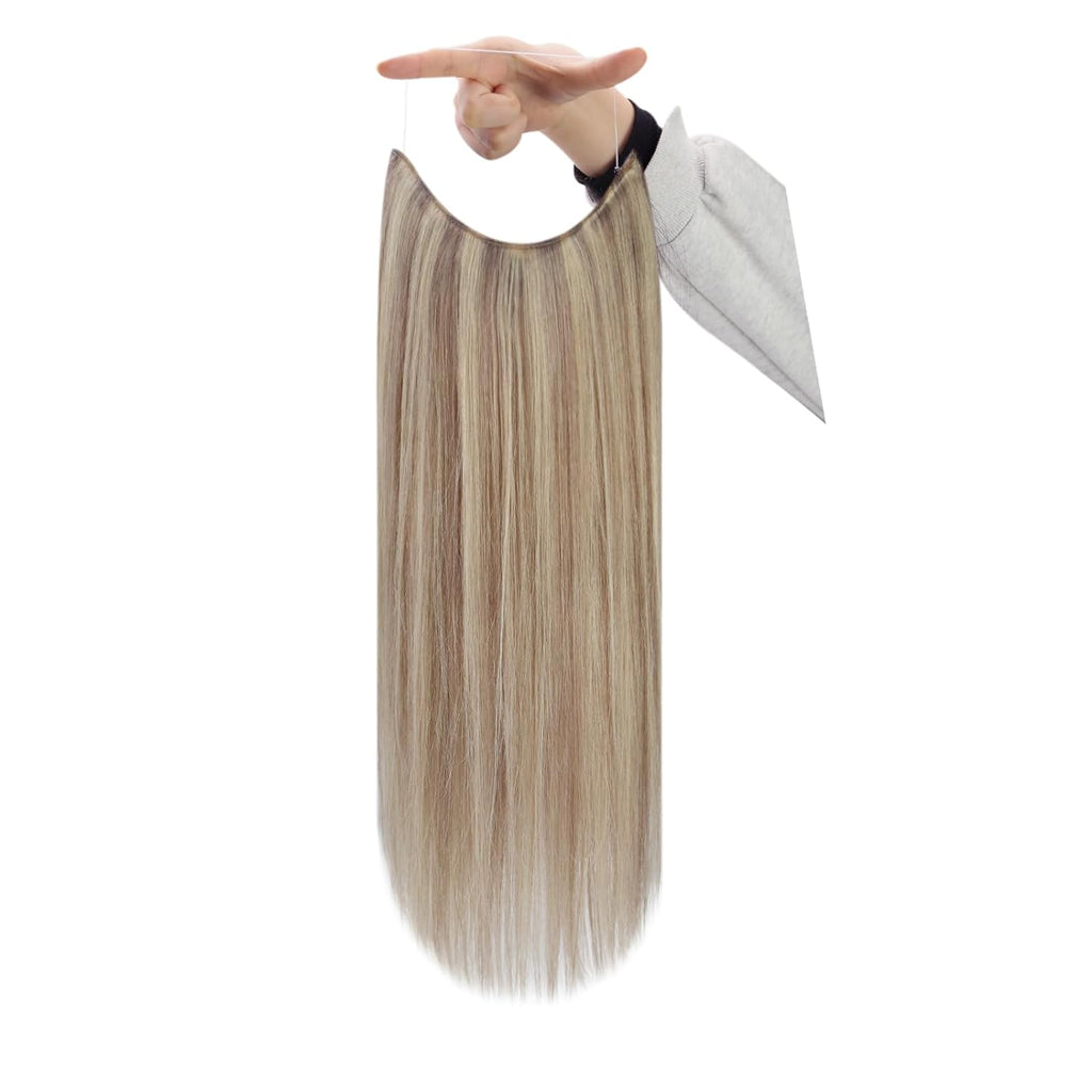 24" Halo Silky Straight Hair Extensions with Clip