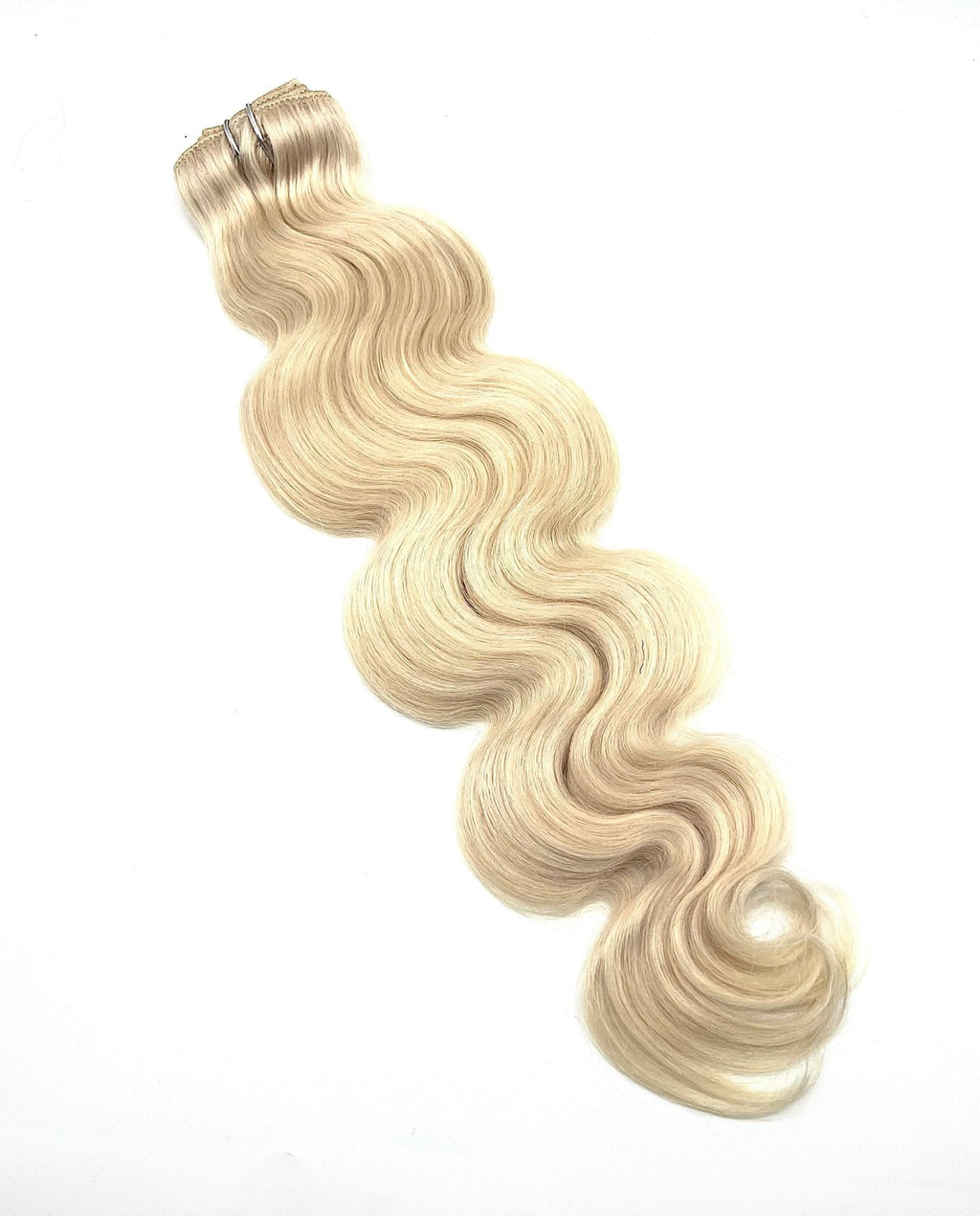 24" Body Wave Clip-In Hair Extensions 170g Light Brown Blonde
