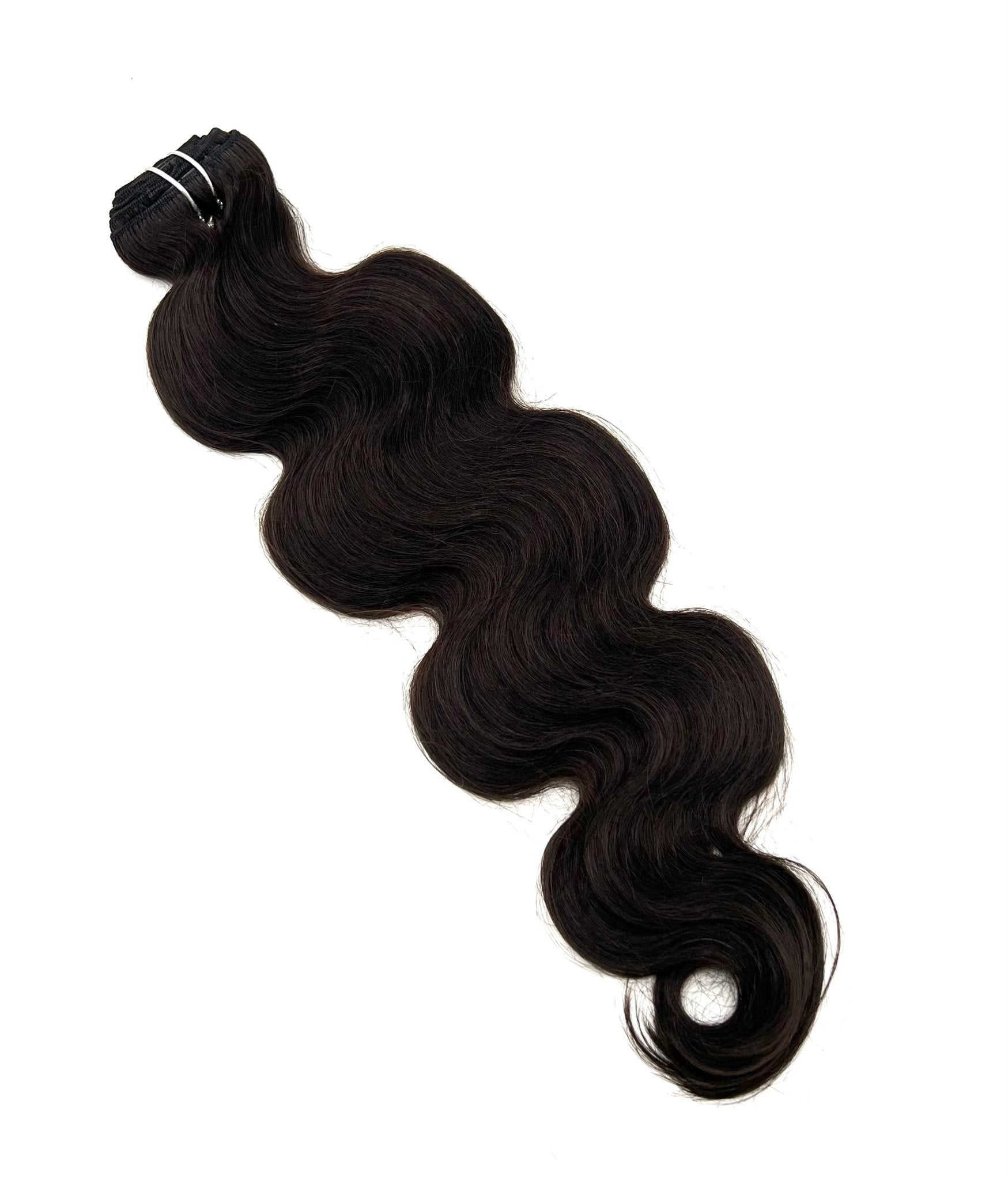 24" Body Wave Clip-In Hair Extensions 170g Light Brown Blonde