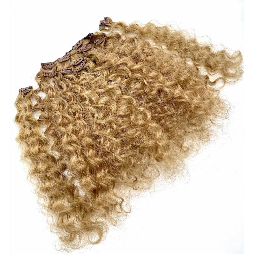 French Wave 18" Clip-In Hair Extensions - ClipeX System