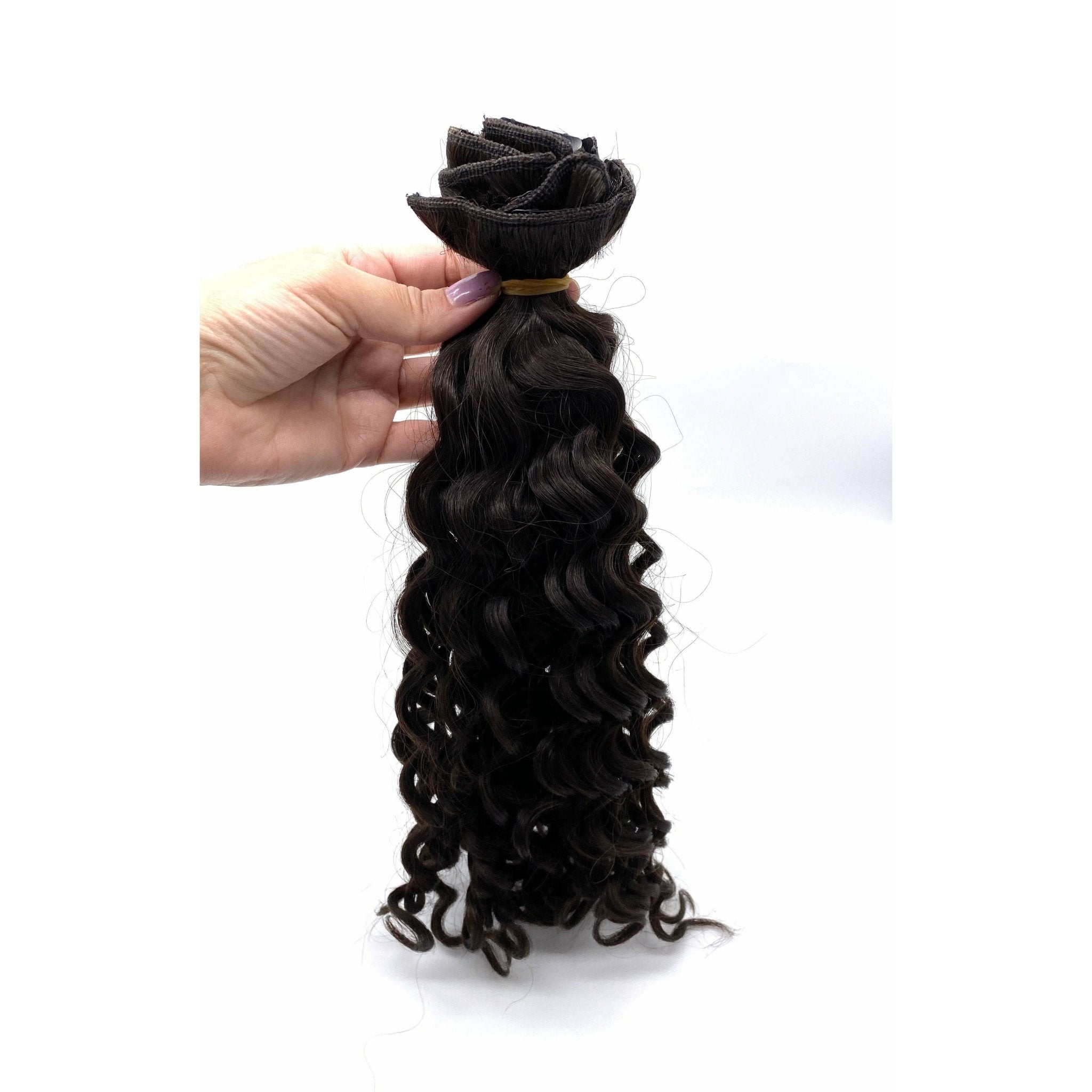 French Wave 18" Clip-In Hair Extensions - ClipeX System