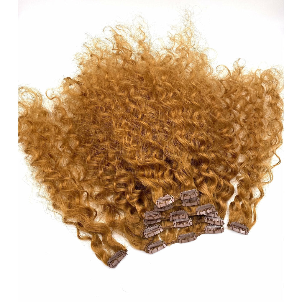French Wave 18" Clip-In Hair Extensions - ClipeX System