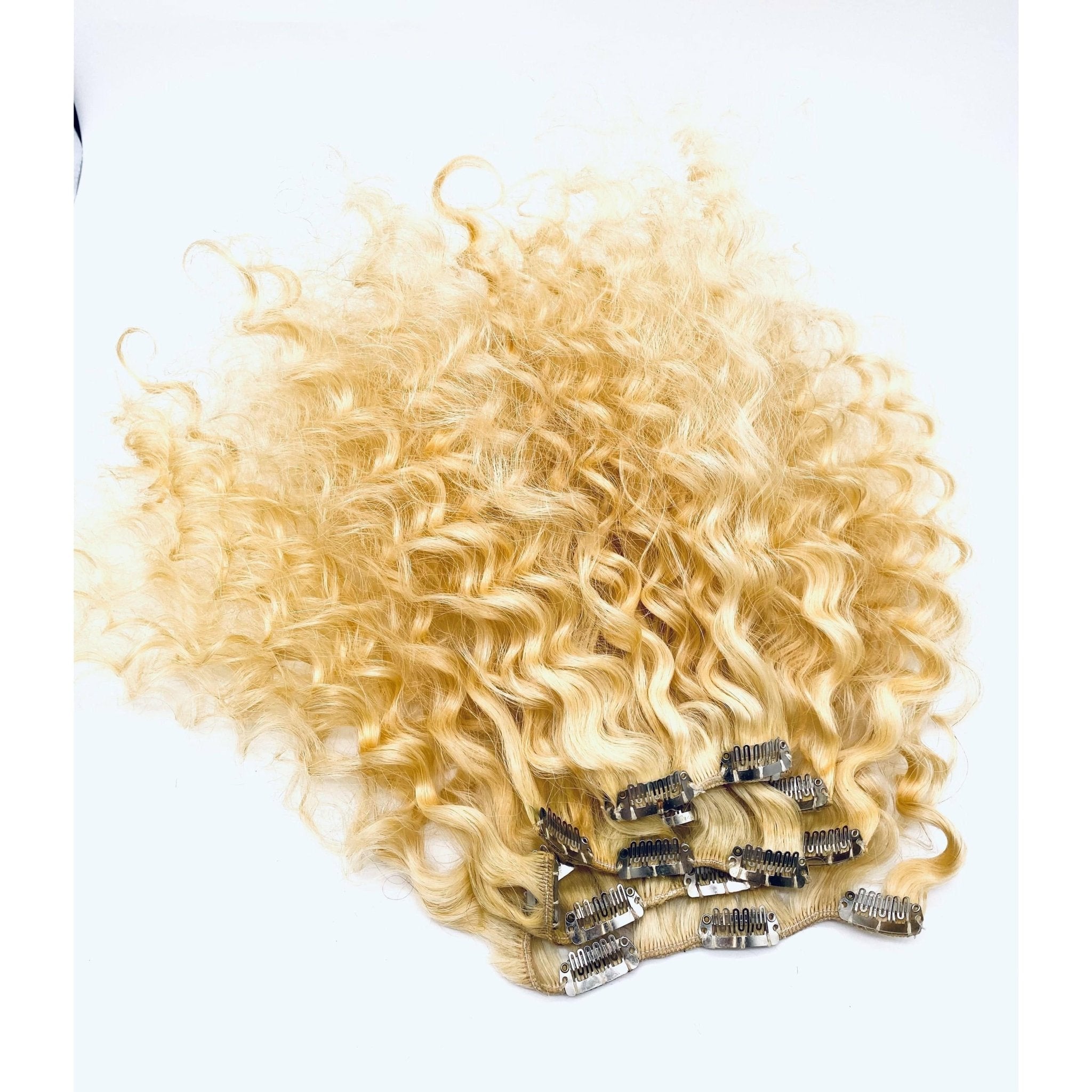 French Wave 18" Clip-In Hair Extensions - ClipeX System