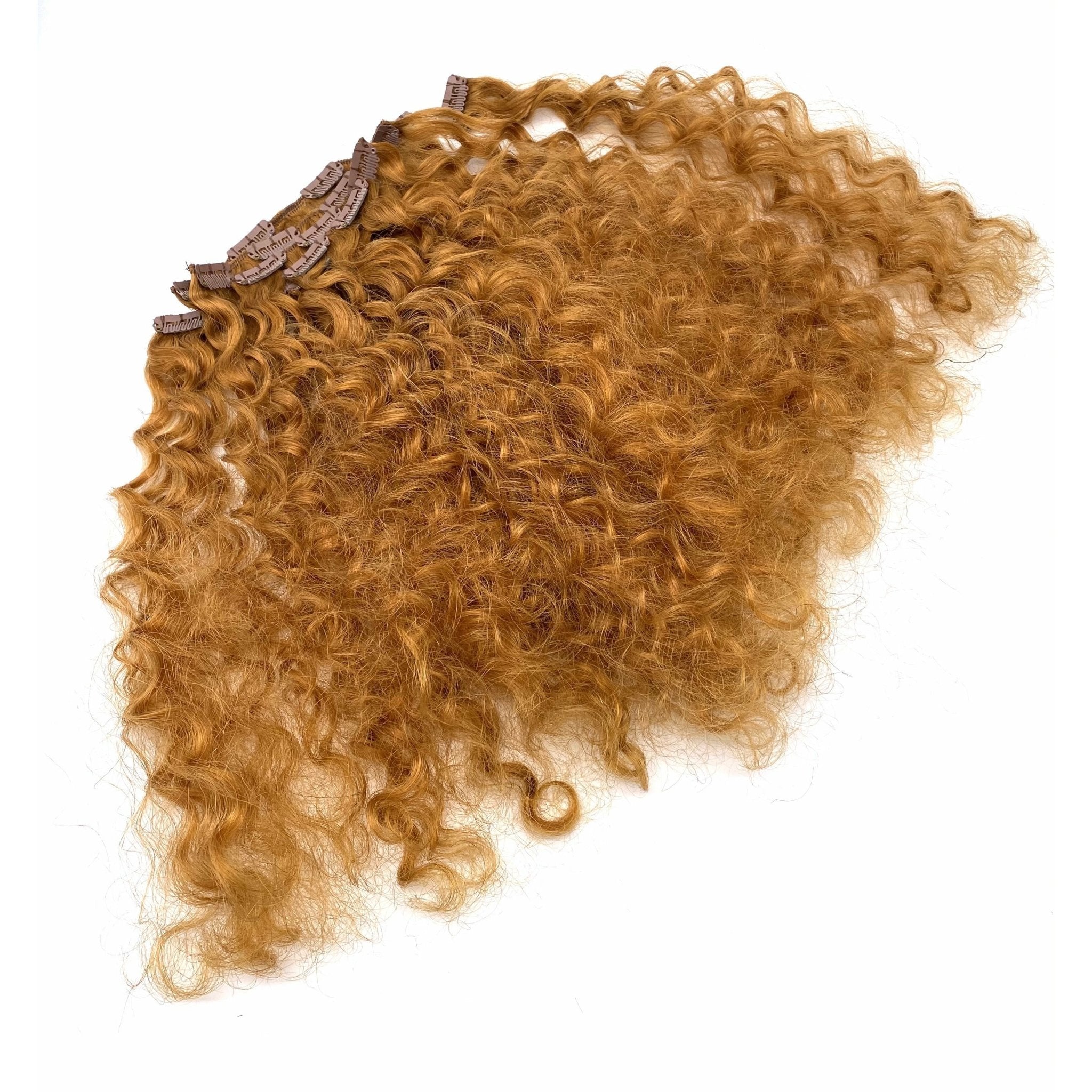French Wave 18" Clip-In Hair Extensions - ClipeX System