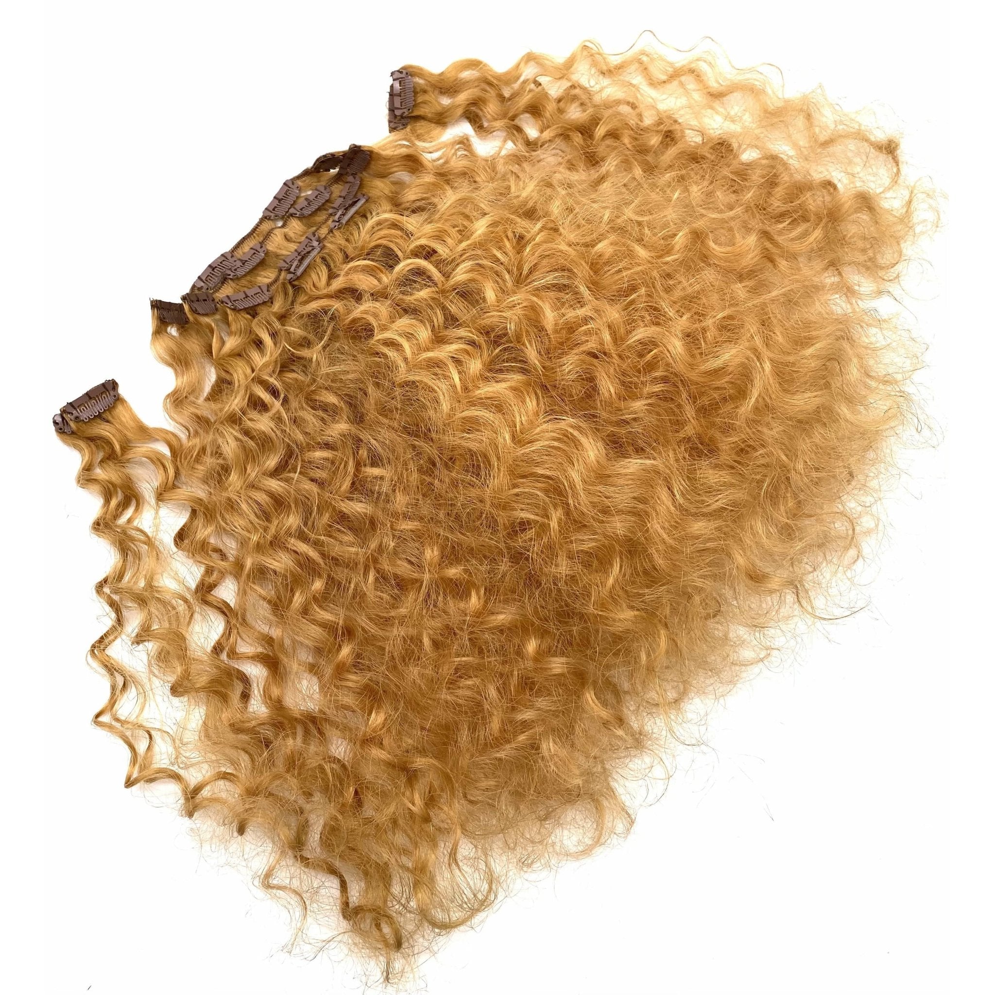 French Wave 18" Clip-In Hair Extensions - ClipeX System