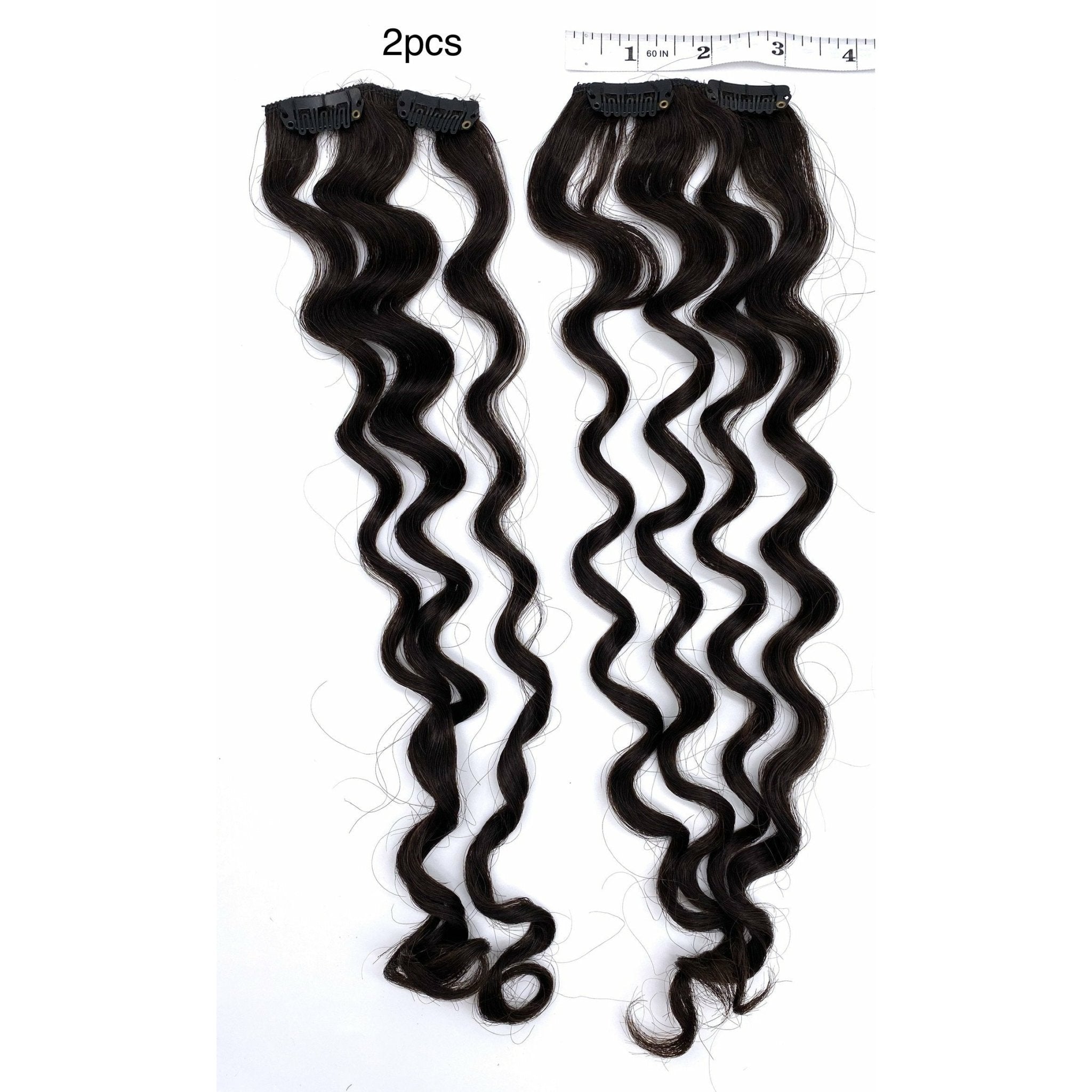 French Wave 18" Clip-In Hair Extensions - ClipeX System
