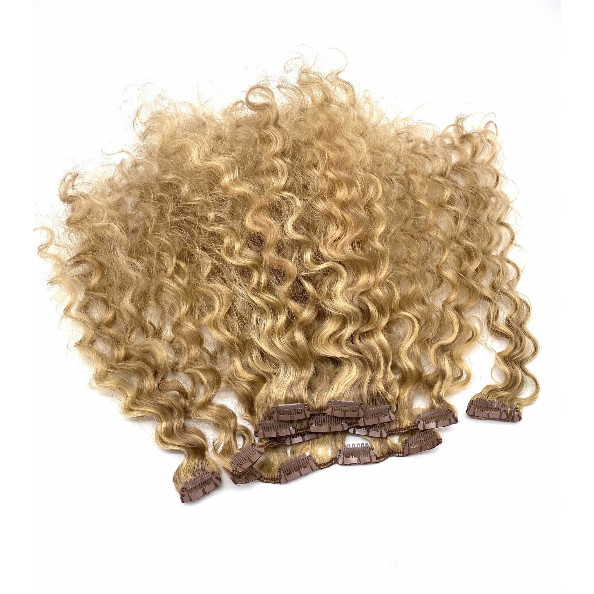 French Wave 18" Clip-In Hair Extensions - ClipeX System
