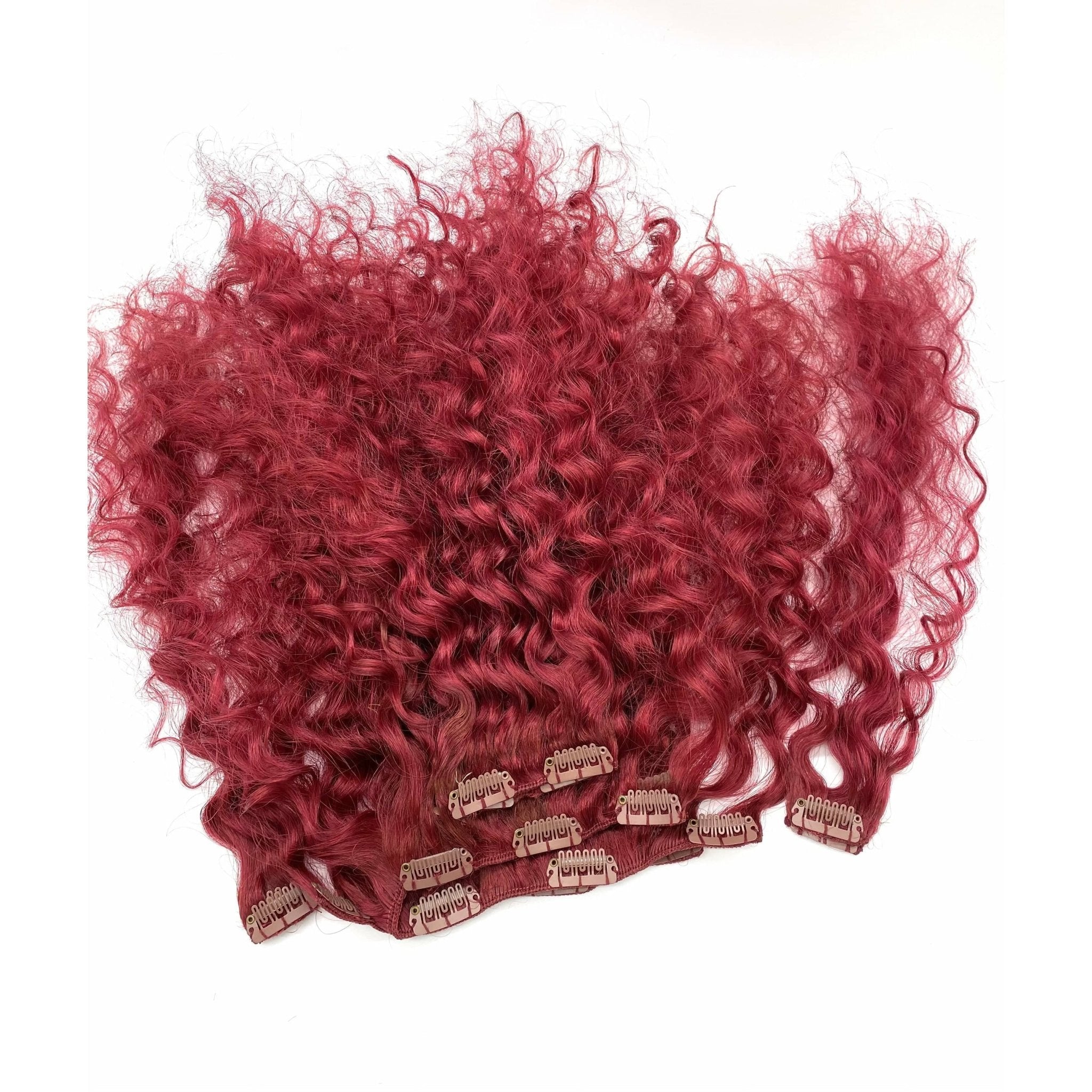 French Wave 18" Clip-In Hair Extensions - ClipeX System