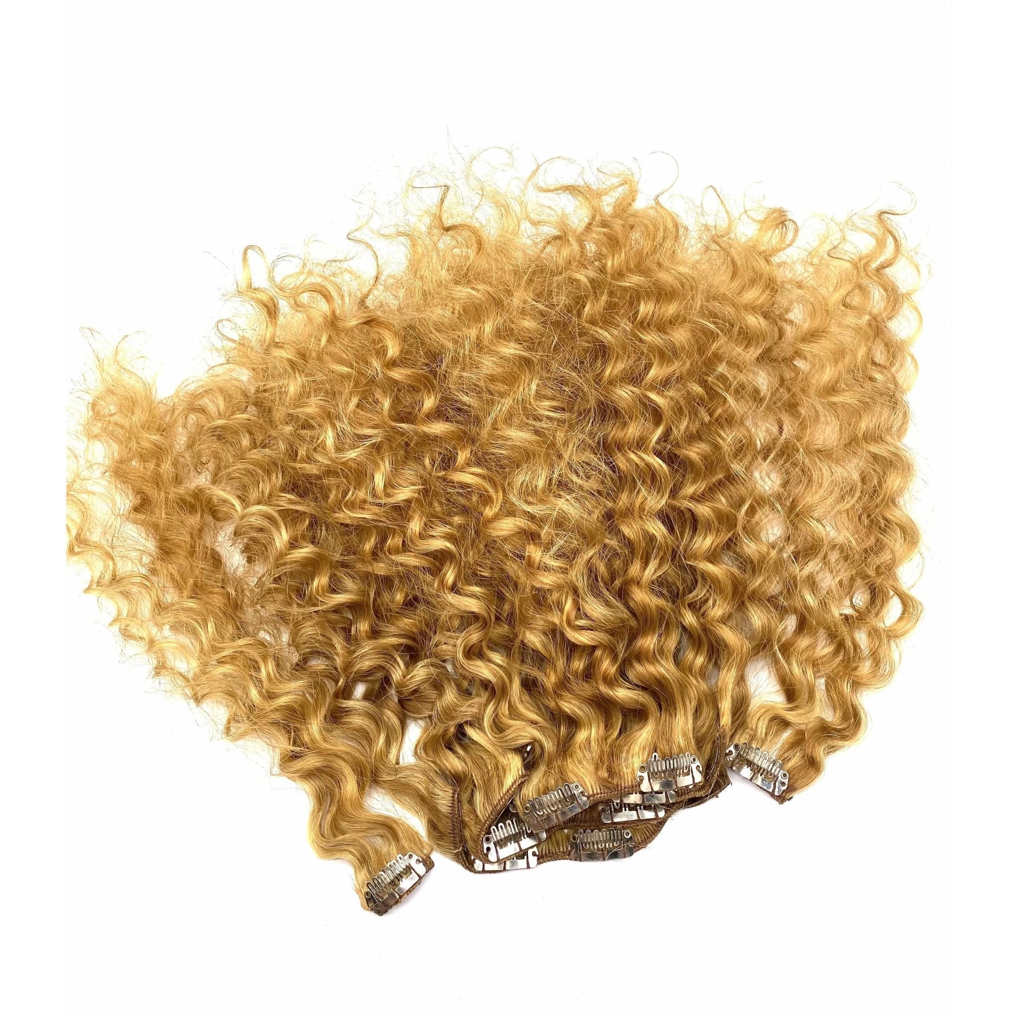 French Wave 18" Clip-In Hair Extensions - ClipeX System