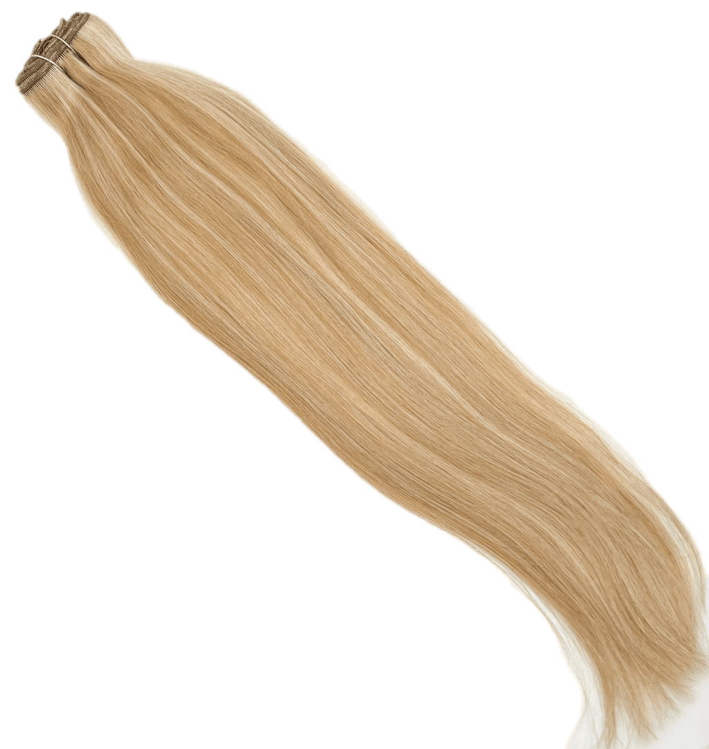 Silky Straight Clip-In Human Hair Extensions 18 inch 140g Set