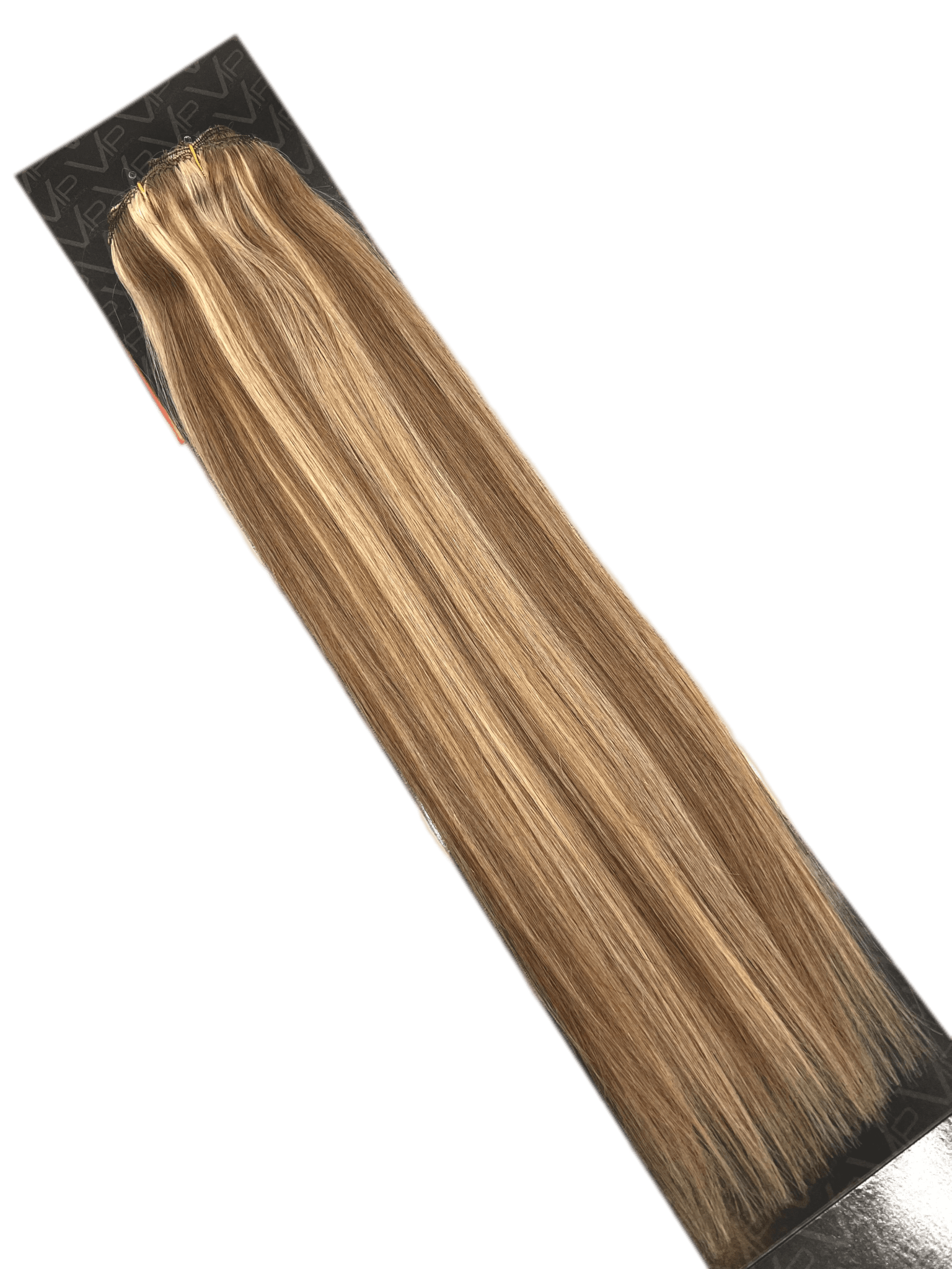 18" Silky Straight Clip-In Hair Extensions - Human Hair Set