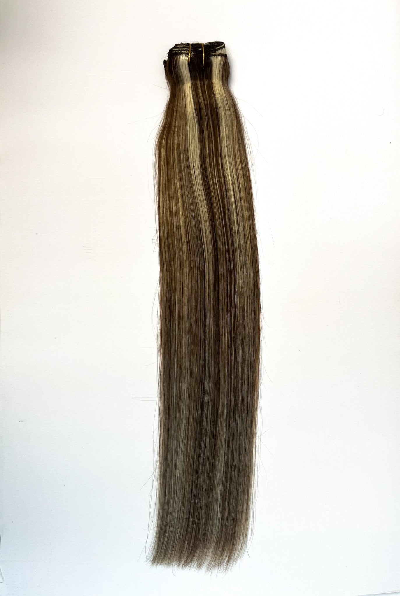 24" Silky Straight Clip-In Hair Extensions - 170g Full Head Set