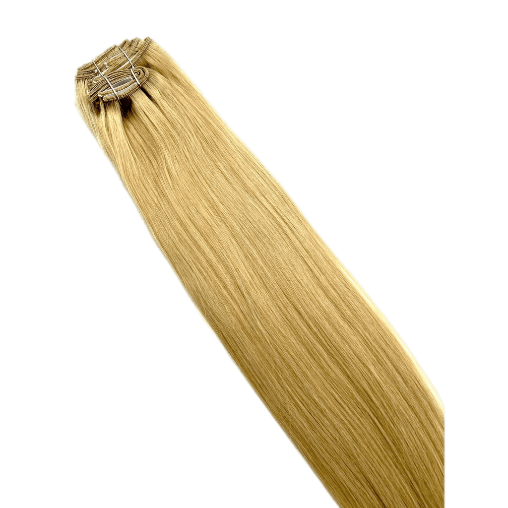 24" Silky Straight Clip-In Hair Extensions - 170g Full Head Set