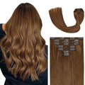 24" Silky Straight Clip-In Hair Extensions - 170g Full Head Set