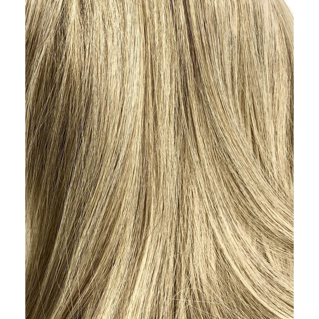 Synthetic Clip-In Hair Extensions in Garnet - Straight Style
