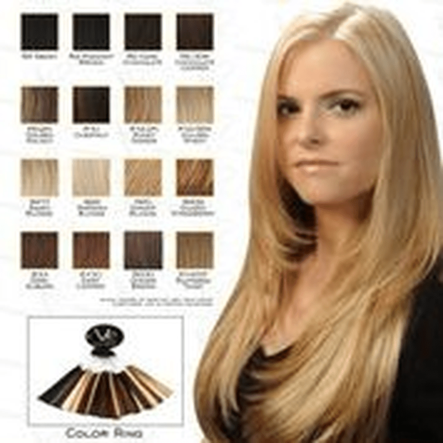 9-inch Synthetic Clip-In Hair Extensions - Pearl Style
