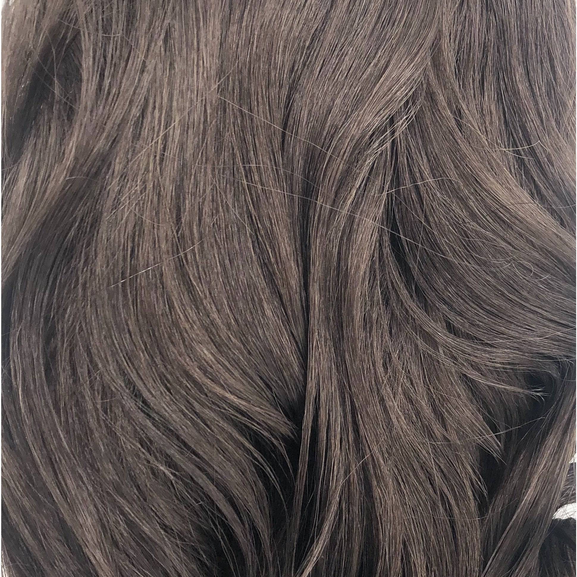 10-Inch Synthetic Clip-In Hair Extensions in Tanzanite