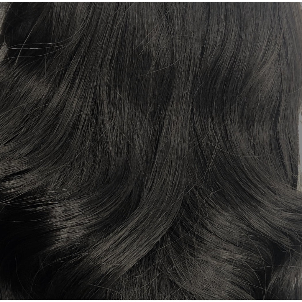 10-Inch Synthetic Clip-In Hair Extensions in Tanzanite