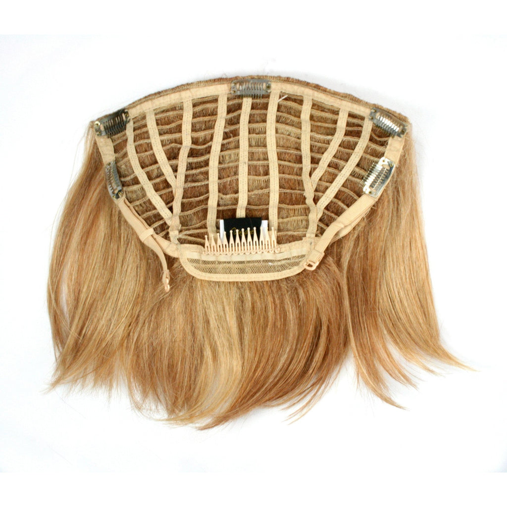 8 Inch Synthetic Clip-In Hair Extensions Topaz Blonde Gold