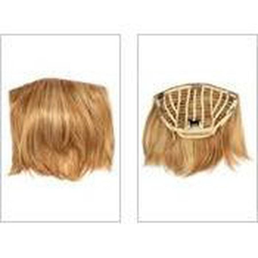 8 Inch Synthetic Clip-In Hair Extensions Topaz Blonde Gold