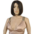 Majestic Style Full Lace Virgin Remy Human Hair Wig in Natural Black
