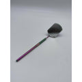 Professional titanium-finished eyelash mirror for precise lash extension application