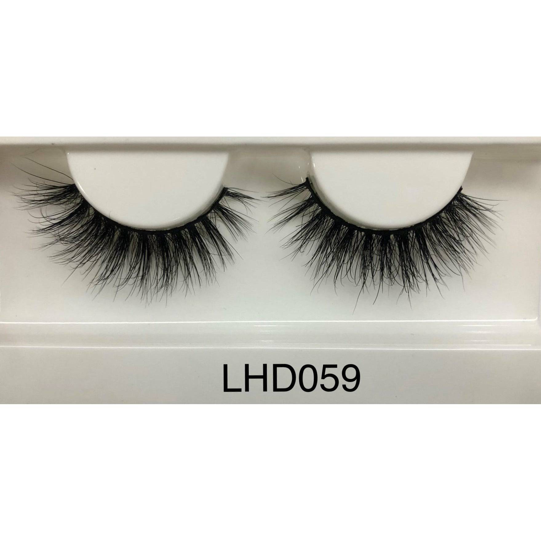 3D Real Mink Fur False Eyelashes for Natural Dramatic Eye Volume
