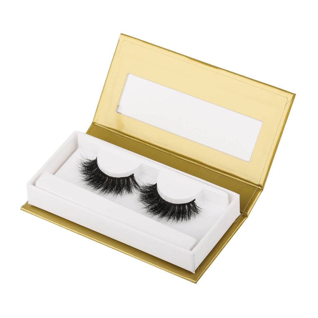 3D Real Mink Fur False Eyelashes for Natural Dramatic Eye Volume