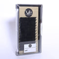 VIP Collection 12-line Faux Mink Lash Extensions in 0.20mm C Curl, black finish