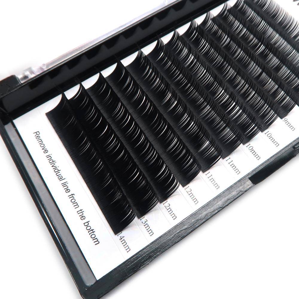 Faux Mink Lash Extensions 12 Lines 0.20mm C Curl Black Lashes