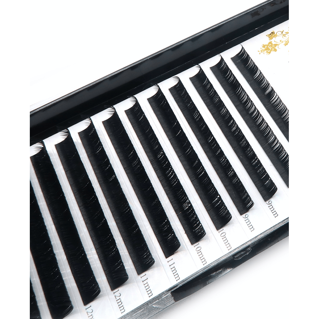 Faux Mink Lash Extensions 12 Lines 0.20mm D Curl Professional Set