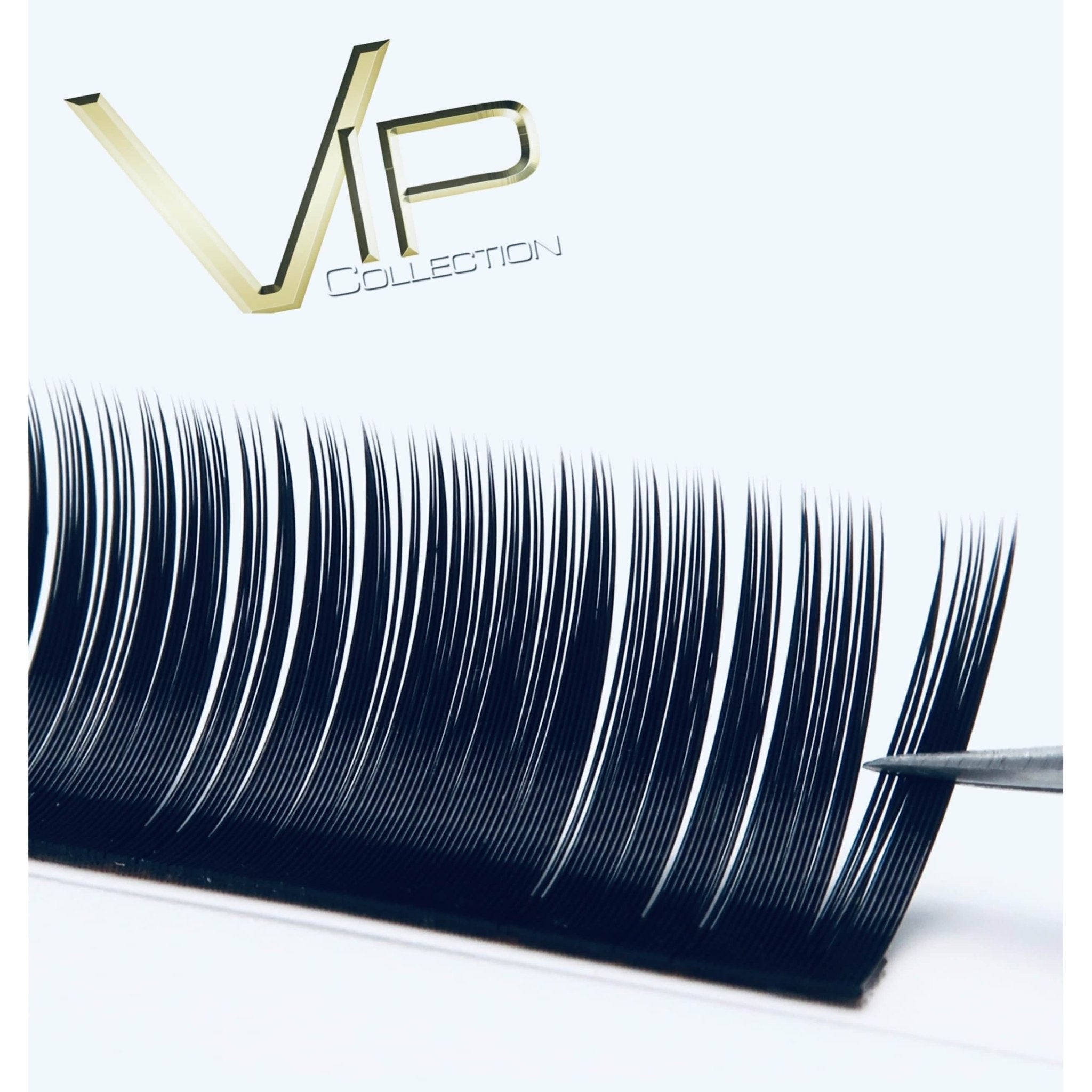 VIP Collection New Cuticle Lash Extension 12 Lines Black