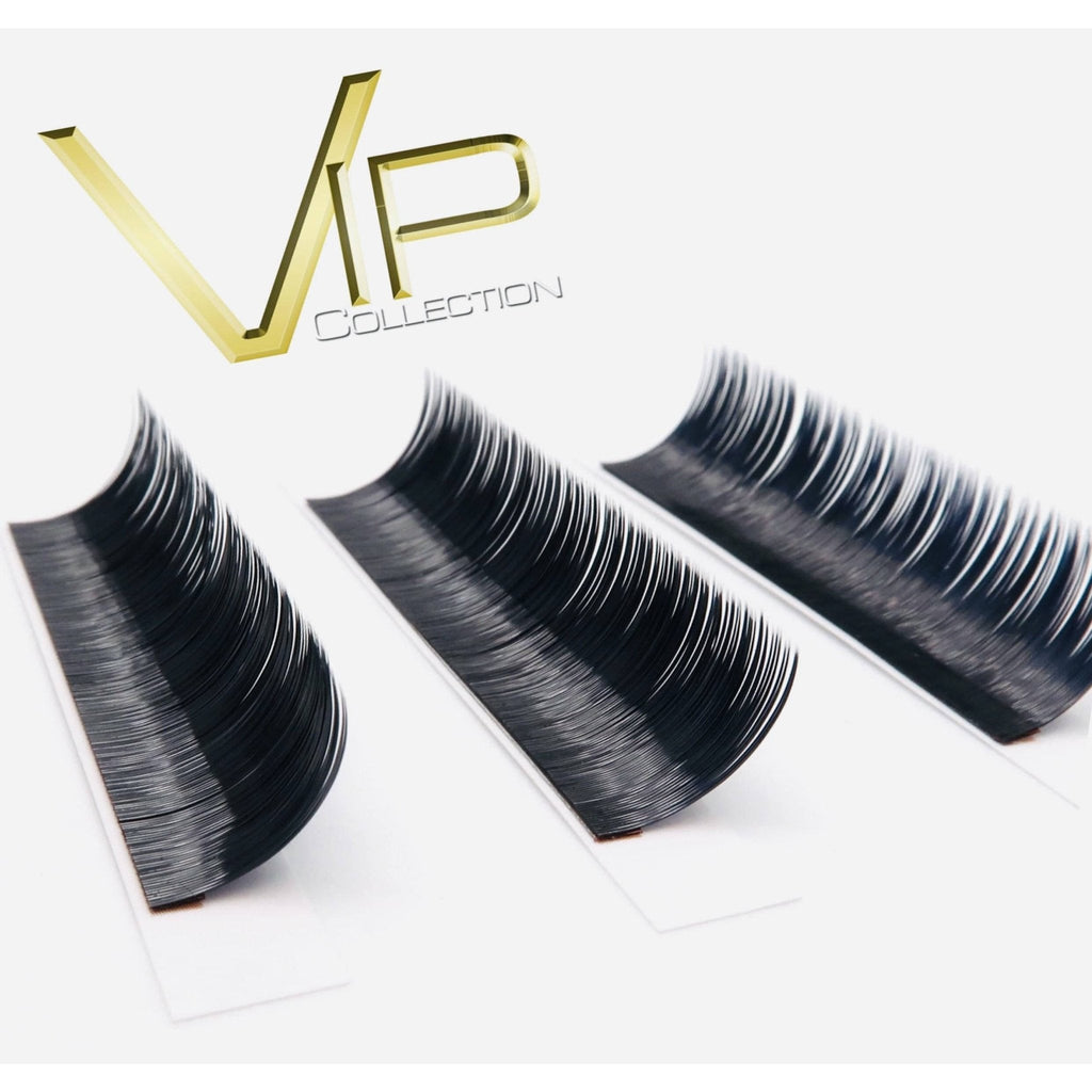 VIP Collection New Cuticle Lash Extension 12 Lines Black