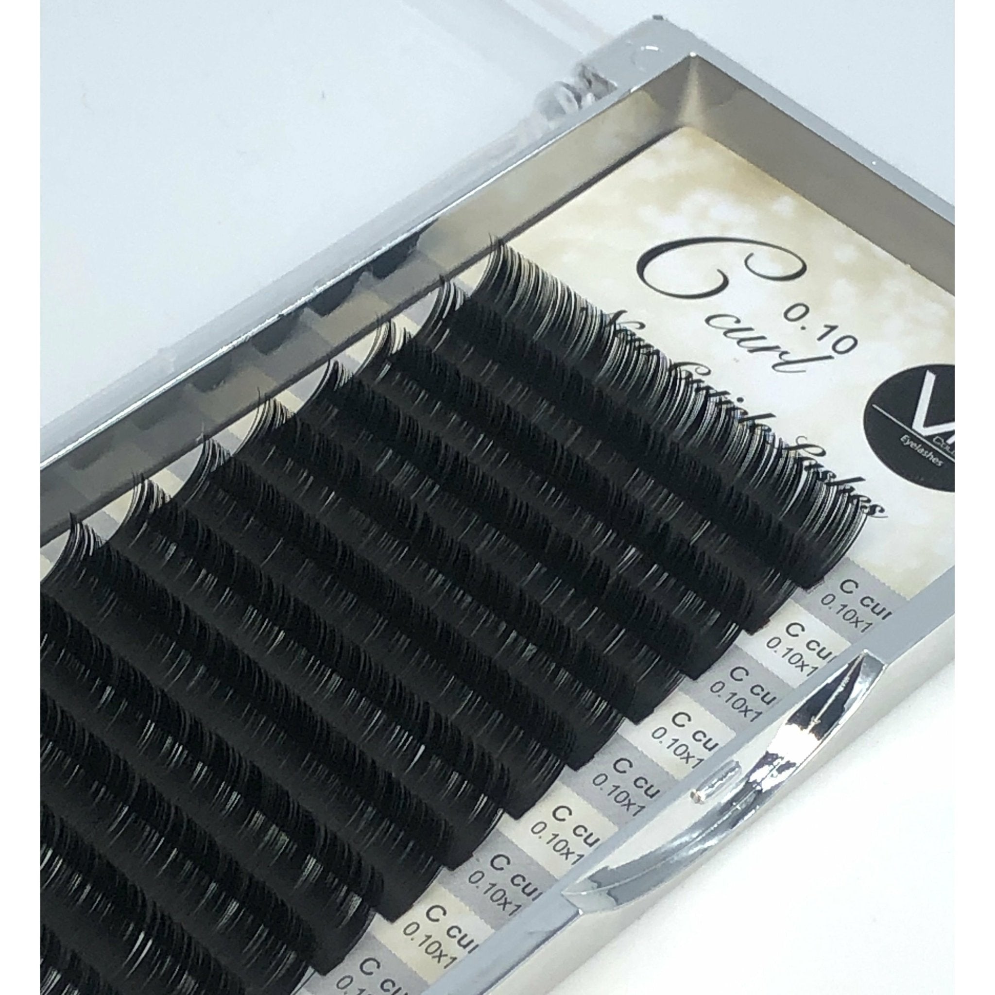 VIP Collection New Cuticle Lash Extension 12 Lines Black