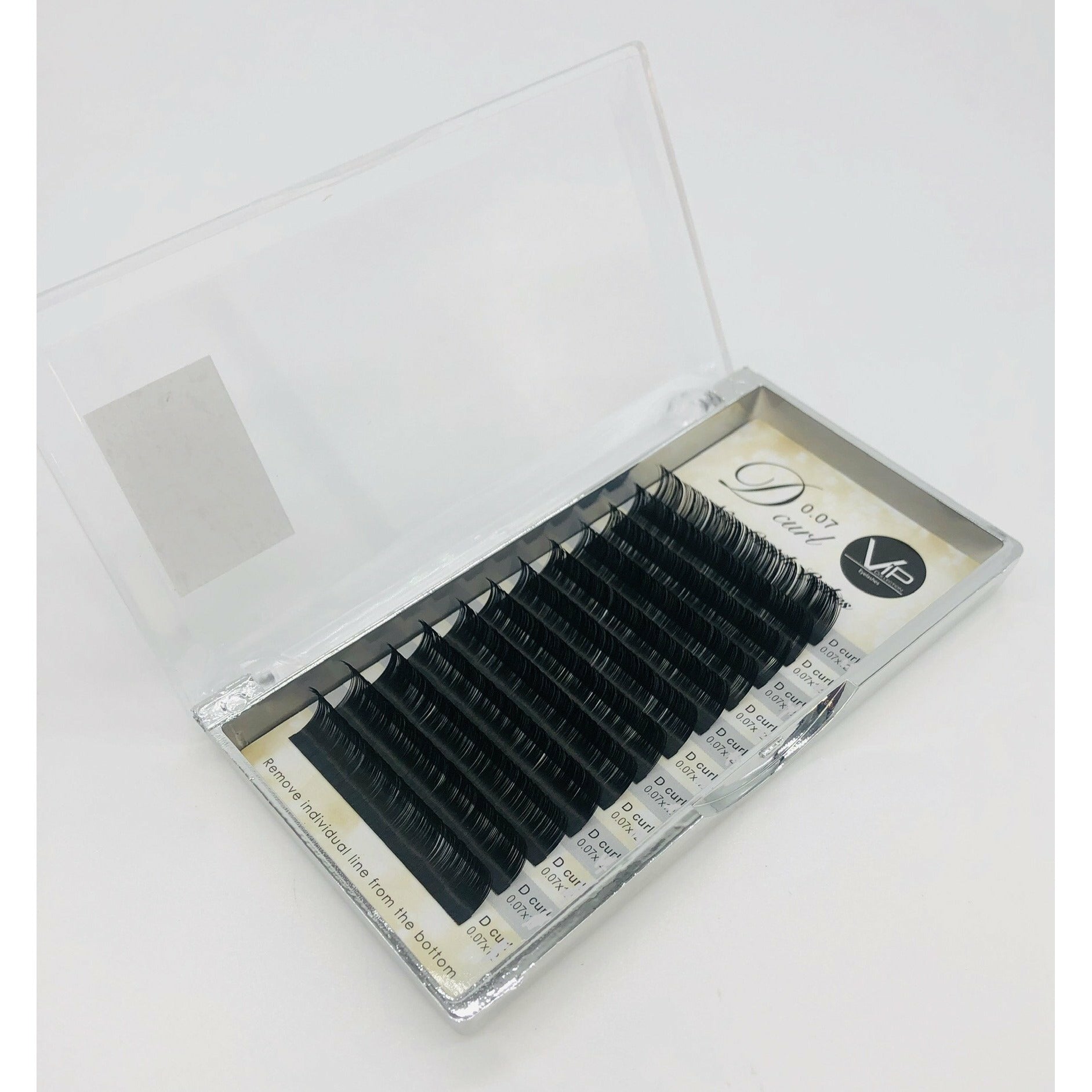 VIP Collection New Cuticle Lash Extension 12 Lines Black