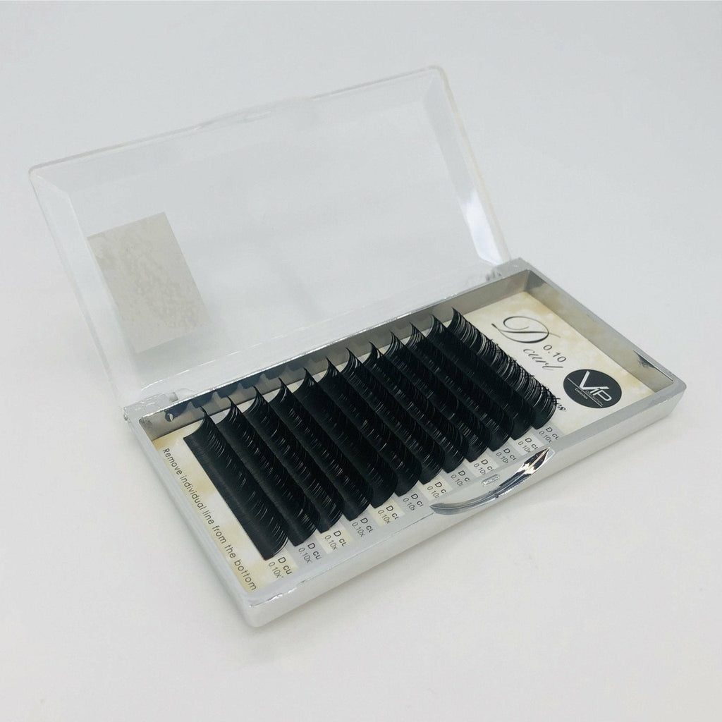 VIP Collection New Cuticle Lash Extension 12 Lines Black