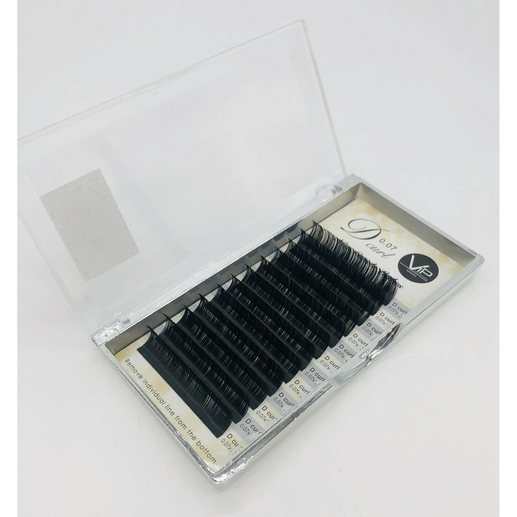 VIP Collection New Cuticle Lash Extension 12 Lines Black