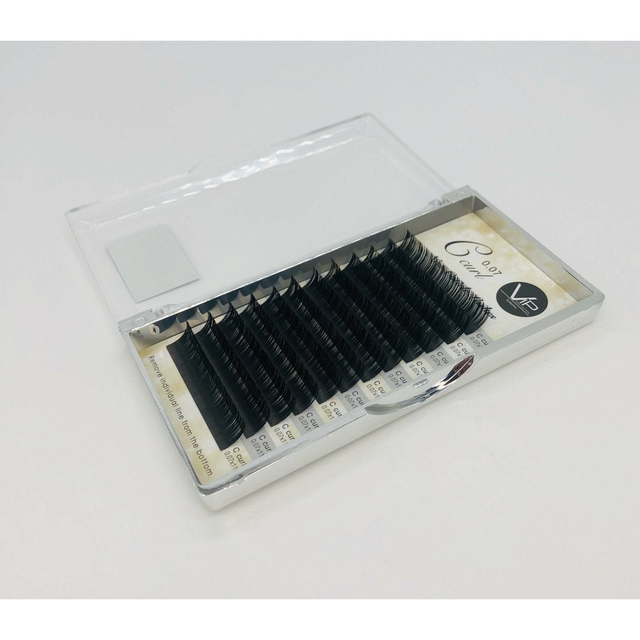 VIP Collection New Cuticle Lash Extension 12 Lines Black