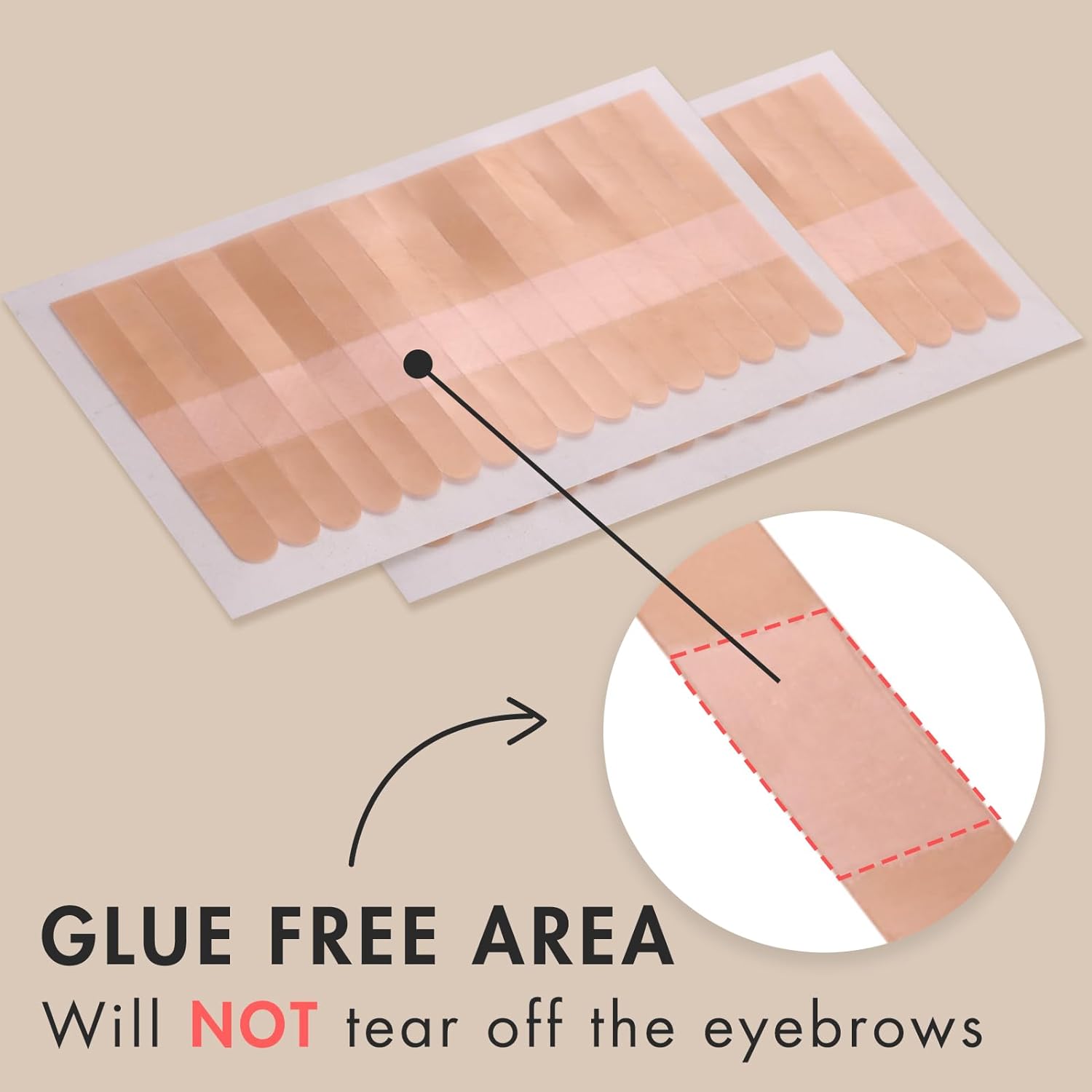 Professional Eyelid Lift Tape Strips, 120 Count