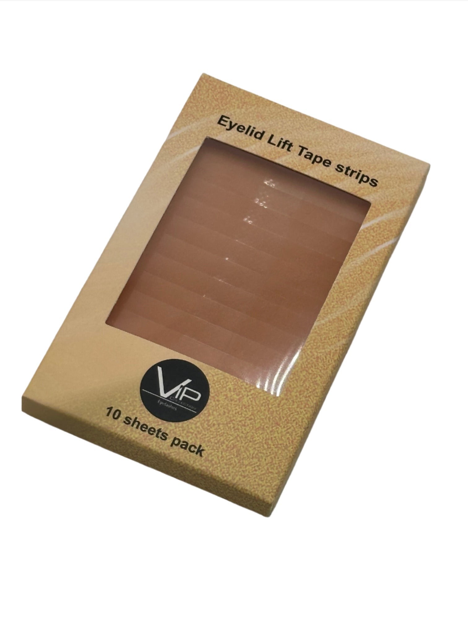 Pack of professional eyelid lift tape strips for lash extension artists.