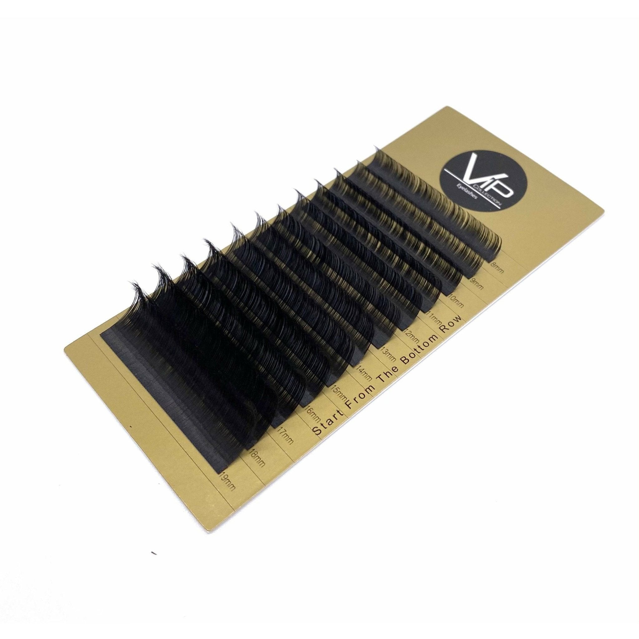 D Curl Faux Mink Lash Extensions 0.03mm Mix Length 14-23mm