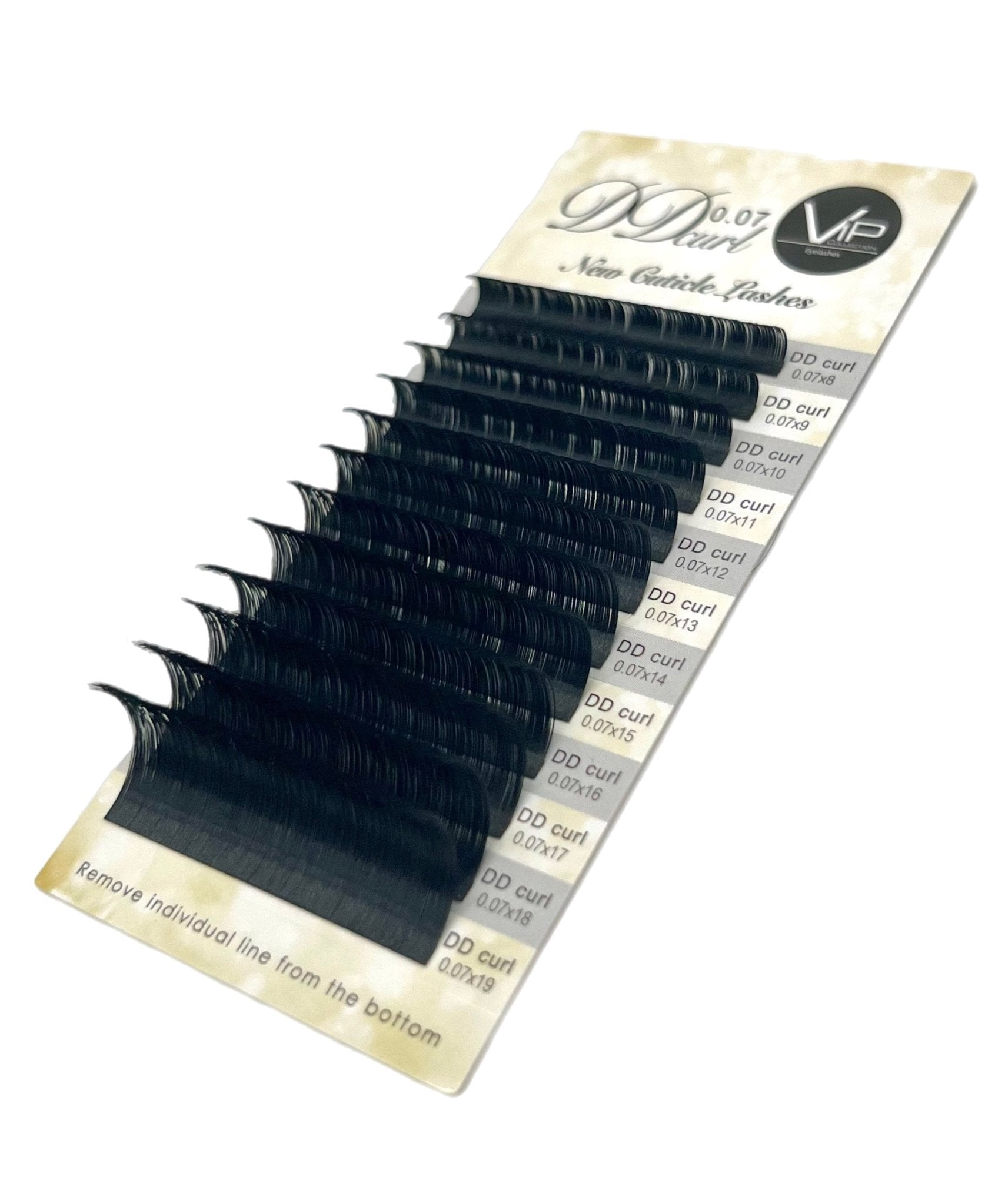 Faux Mink Lash Extensions DD Curl Mix 0.07mm - 12 Lines