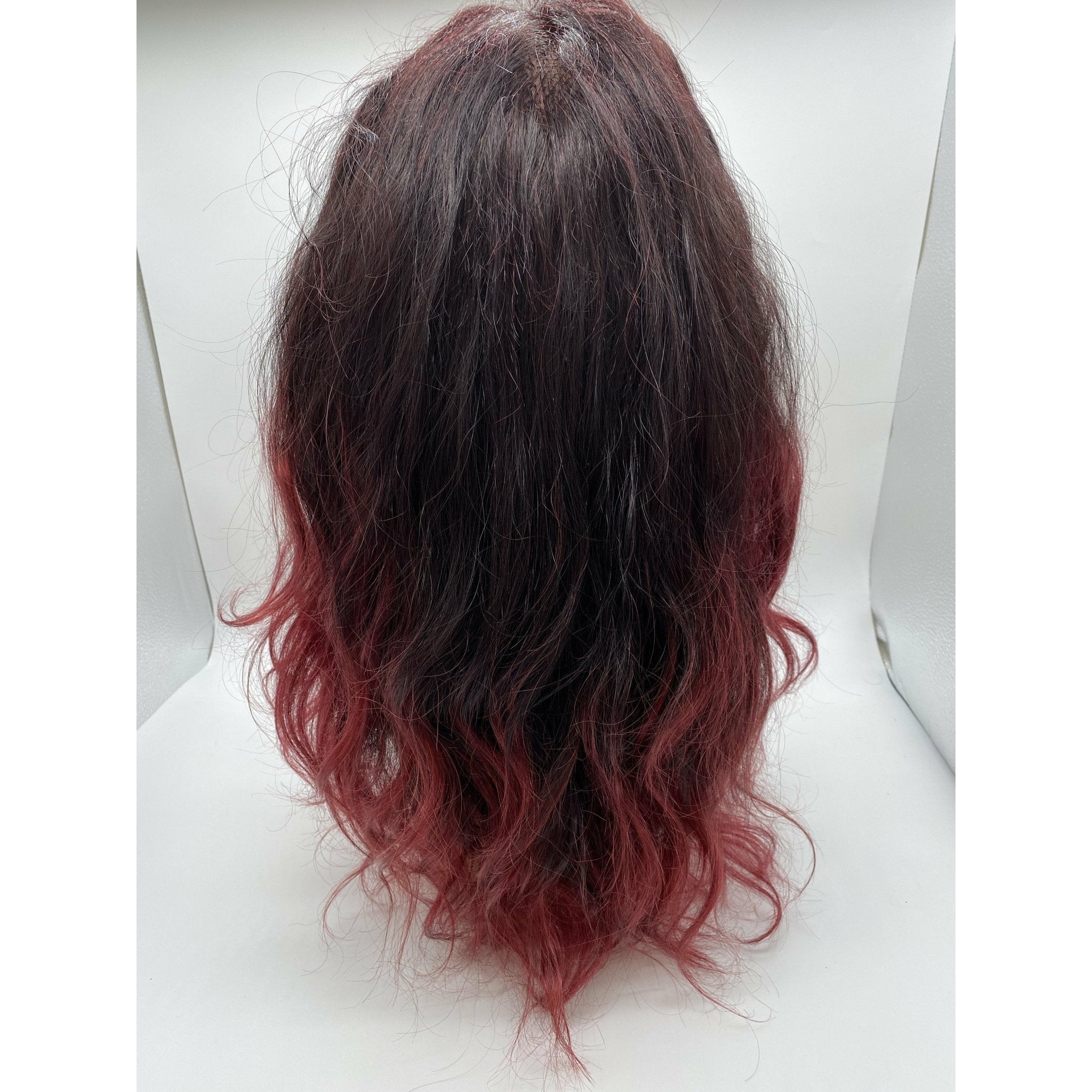 VIP Full Lace Hand Tied Human Hair Wig - Natural Balayage Ombre