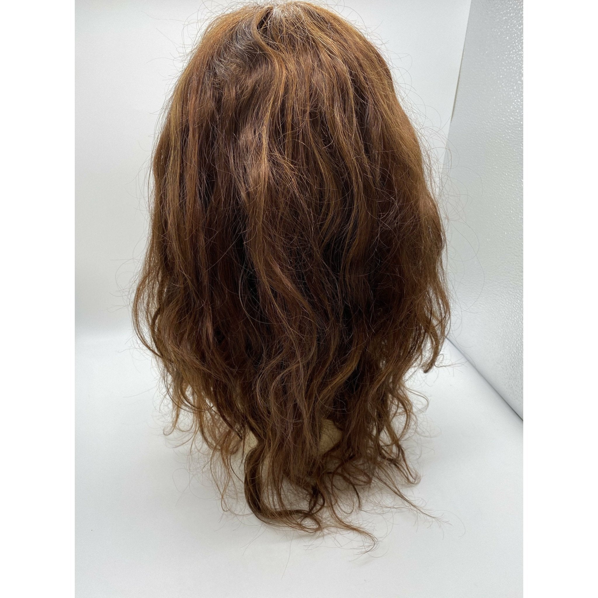 VIP Full Lace Hand Tied Human Hair Wig - Natural Balayage Ombre
