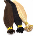 VIP Hand Made System 18 inch straight human hair extensions