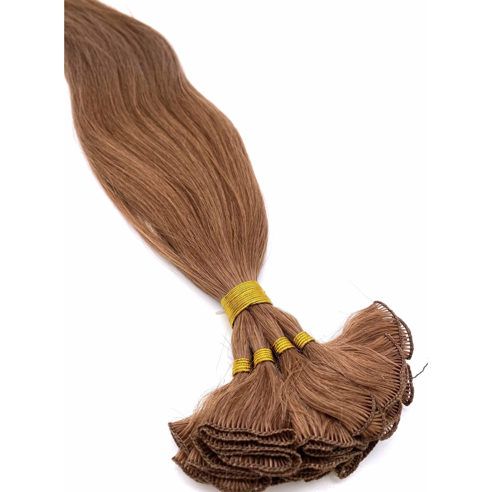 18" Straight Human Hair Hand-Made Extensions