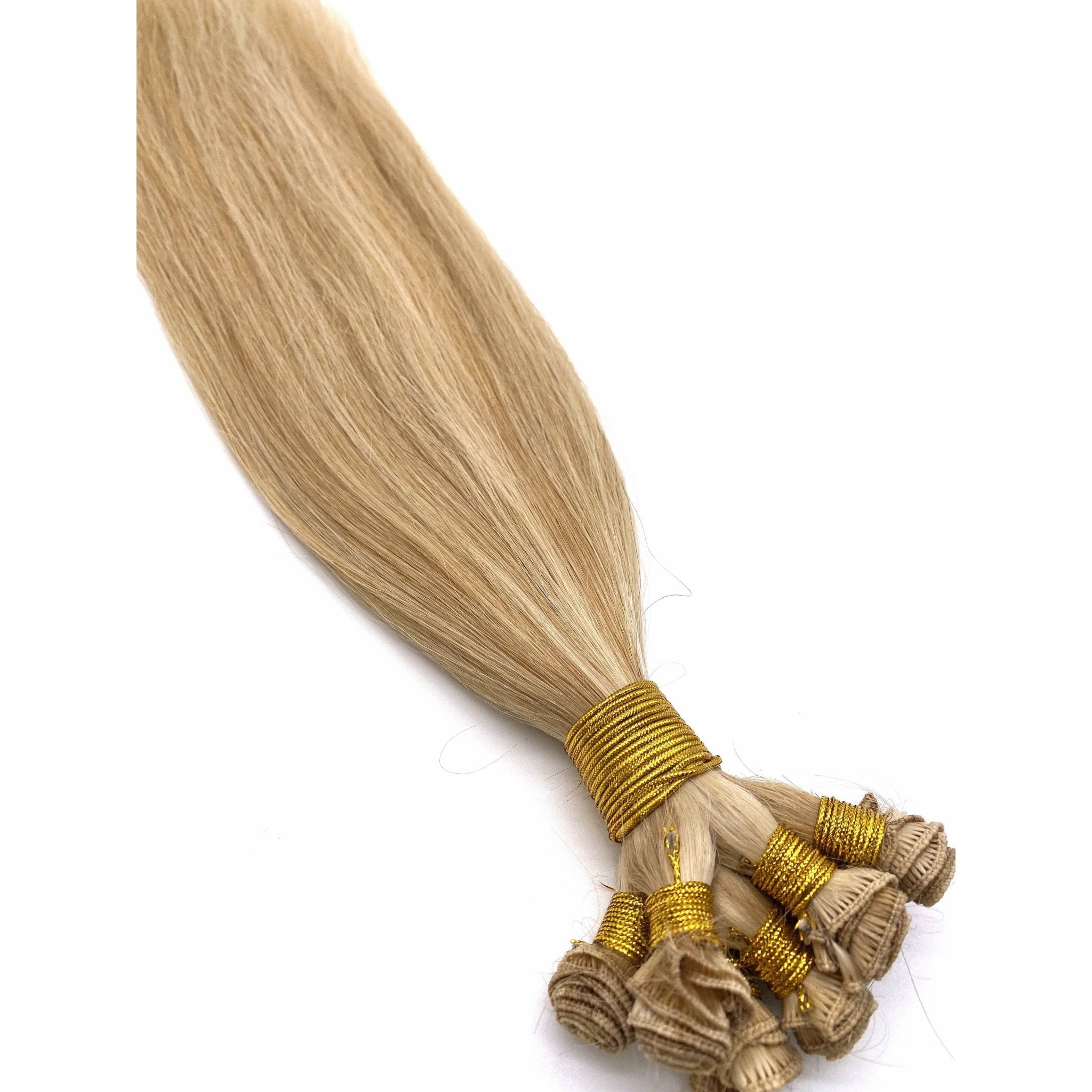 18" Straight Human Hair Hand-Made Extensions